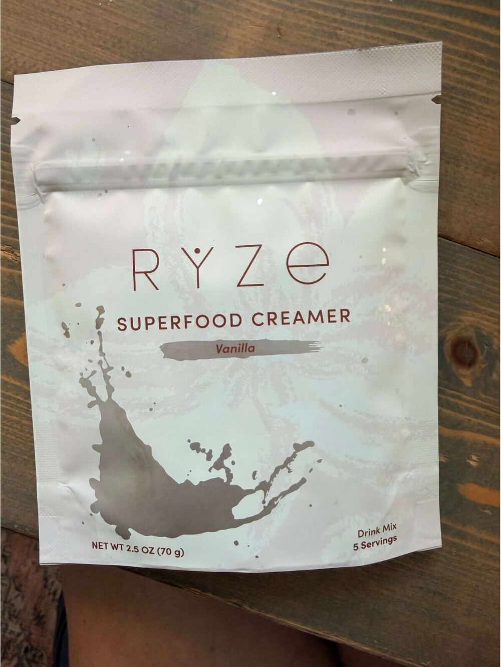 RYZE Superfood Creamer Vanilla Drink Mix 70g 5 Servings